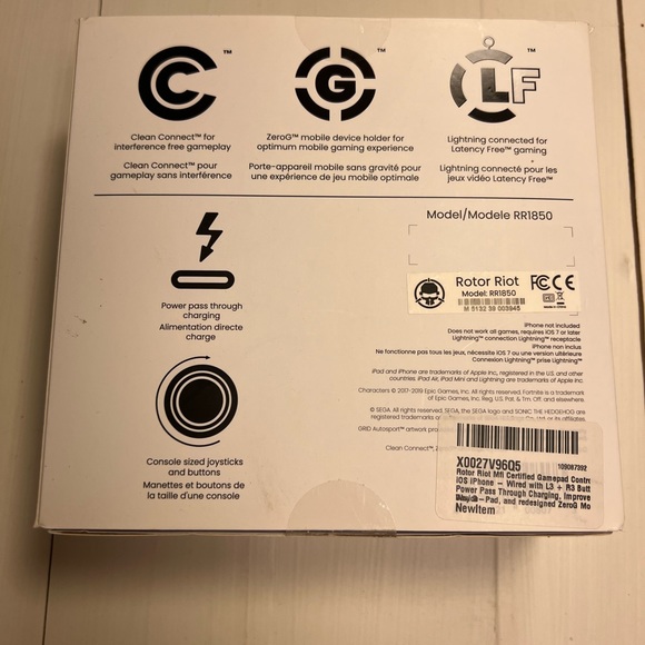 Rotor Riot Gaming Controller for iPhone, iPad - Picture 2 of 3